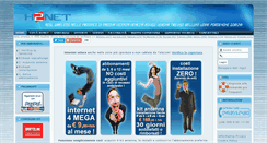 Desktop Screenshot of h2net.it